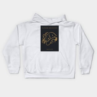 Henri Matisse - Cut-outs: Sleeping Woman #54 Kids Hoodie